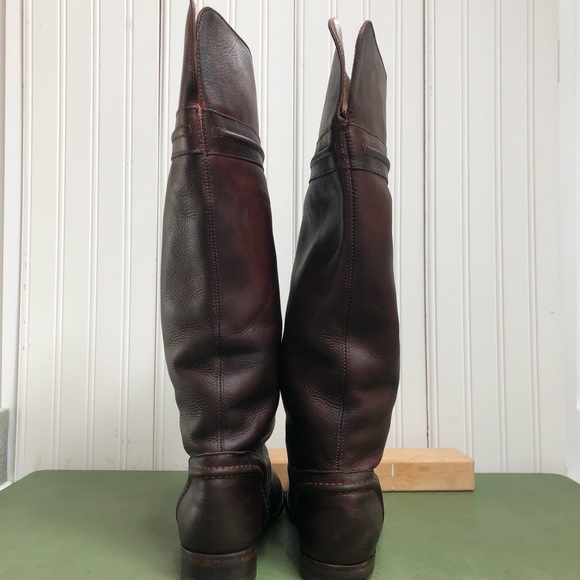 Frye Melissa Trapunto Style #76442 Riding Boots - Picture 5 of 8